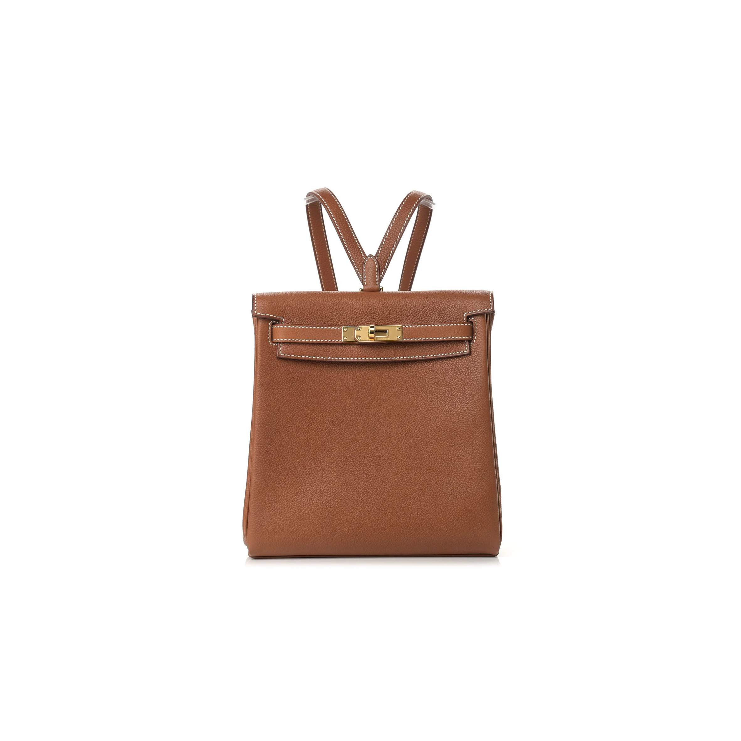 H**mes HANDBAGS KELLY ADO 37 BACKPACK GOLD KYADO2237TGGP (22*21*9cm)